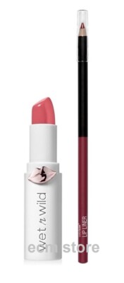 Wet n Wild Set Lippenstift Rose And Slay + Lippenstift Fab Fuchsia/EBOW