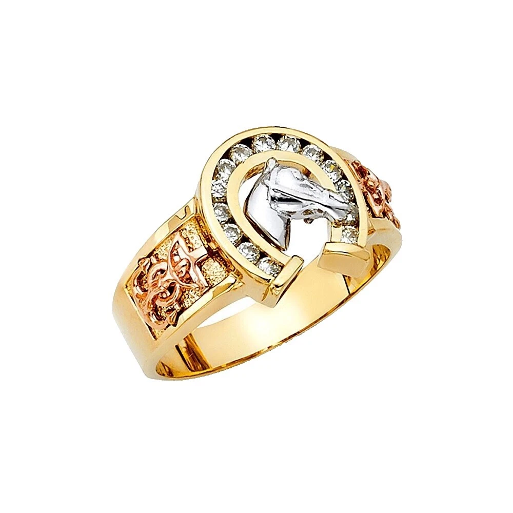 14k Multi-Tone Gold Jewelry for Men
