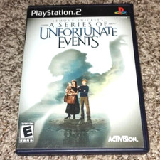  Lemony Snicket's A Series of Unfortunate Events PS2 Game w/Manual Tested