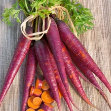 Cosmic Purple Carrot Seeds | Heirloom / Non-GMO | Free Ship | Seed Store | 1085