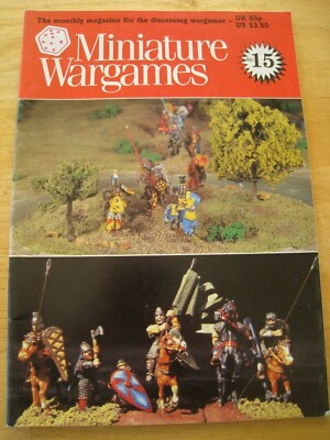 MINIATURE WARGAMES MAGAZINE NO 15 SCHELLENBERG KAMIKAZE GREEK FARM WORCESTER B1