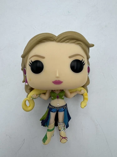 Funko Pop! Rocks Britney Spears (Slave 4 U) #98 Vinyl no box Broken Mic