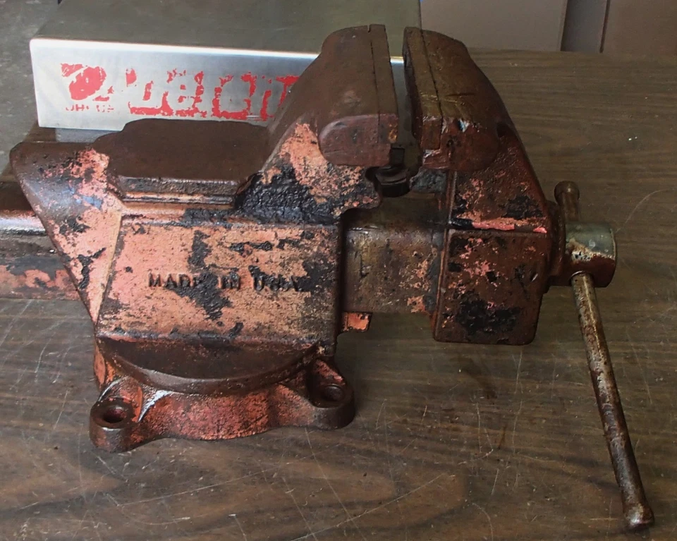 Tornillo de banco base giratoria Columbian D45-M4 ¡HAZ OFERTA! Foto 3 de 4