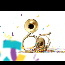 SOUSAPHONE 16"BELL SIZE TUBA GOLD POLISH MADE OF PURE BRASS CASE BOX FREE SHIP