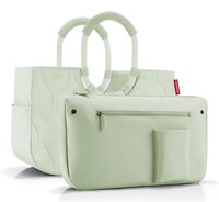 reisenthel Loopshopper M Shopper Schultertasche Puffer Iced Matcha HellgrüN Neu