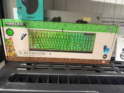 Razer BlackWidow V4 X Minecraft Mechanical Clicky Gaming Keyboard