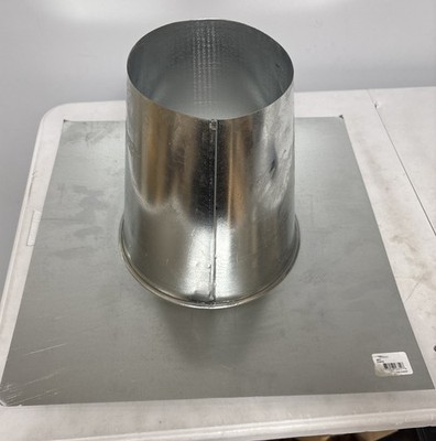 HART & COOLEY 4RTF ROOF FLASHING 4'' PIPE GALVANIZED STEEL TALL CONE TYPE B