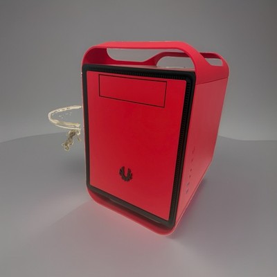 BitFenix Prodigy Red Mini-ITX Gehäuse OVP   NEU & unbenutzt   rote Version