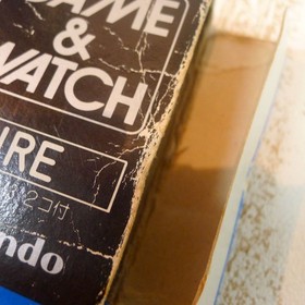 Nintendo GAME&WATCH FIRE Tested to be working, power on confirmed, Showa retro