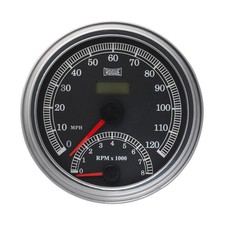 Rogue Mechanical Speedotach Motorcycle Gauge For 84-95 Harley Fl Flt Flst Rogue Mechanical Speedotach Motorcycle Gauge For 84-95 Harley Fl Flt Flst