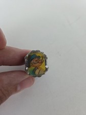 Vintage Popeye And Sweet Pea Flicker Ring