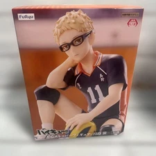 Haikyu!! Noodle Stopper Figure Kei Tsukishima FuRyu 14cm Japan 2025