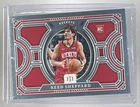 Reed Sheppard 2024 National Treasures #15 Silver Treasured Metals RC 5/25