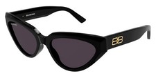 Balenciaga Unisex Cat Eye Sunglasses BB0270S , Black or White, NEW