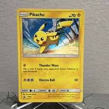Pokemon TCG SM81 Pikachu Holo Rare Card NM Condition on eBay