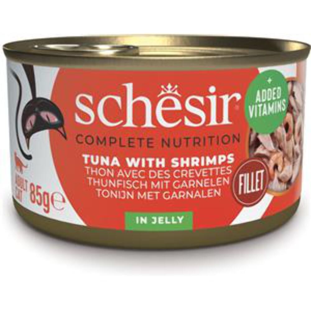 SCHESIR TONNETTO CON GAMBERETTI IN JELLY 85 GR