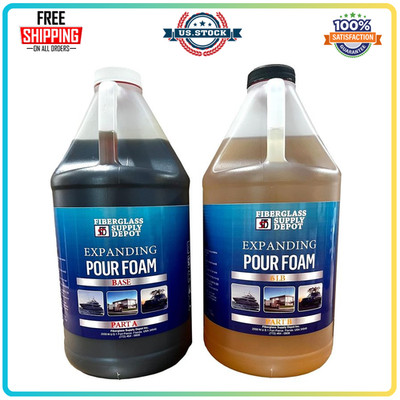 Fiberglass Supply Depot 6lb Expanding Pour Foam 2 Part Polyurethane