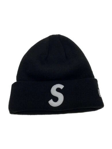 Supreme New Era S Logo Beanie Free Acrylique Noir Uni Homme AEp92
