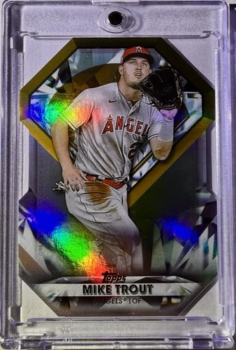 MIKE TROUT RARE TOPPS INSERT DIAMOND INVESTMENT CARD ANGELS MINT