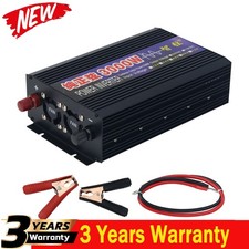 3000W Pure Sine Wave Power Inverter 220V for Household Appliances Solar Power