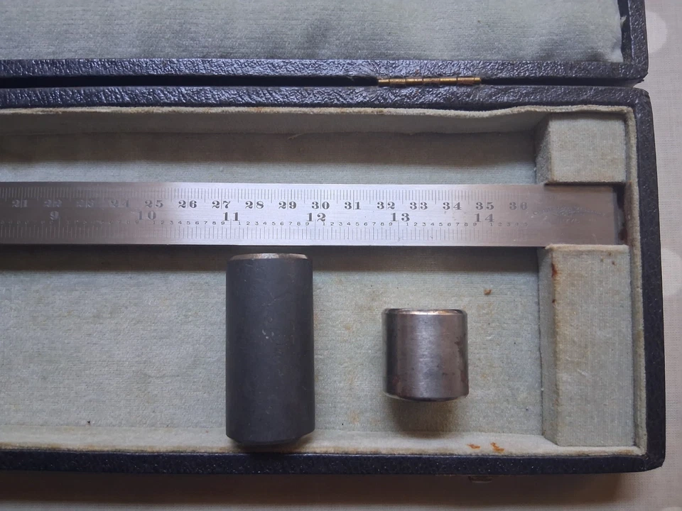 Chesterman Sheffield 14'' 360mm Vernier 770 - Vintage - Case Calibration Guide. - Image 4 of 4