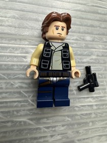 LEGO Star Wars Han Solo MINIFIGURE wavy hair 75159 75290 75205