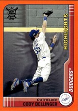 2021 Topps Big League Cody Bellinger #297 Orange Los Angeles Dodgers 2I