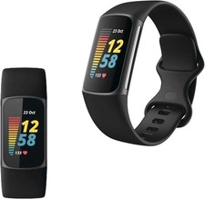 Fitbit Charge 5 Advanced Fitness & Health Tracker - Black/Graphite