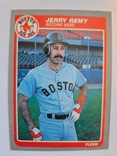 1985 FLEER JERRY REMY #167 NM