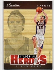 2012 Panini Prestige Hardcourt Heroes #14 Steve Nash Los Angeles Lakers    55