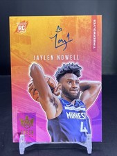 2020 Panini Court Kings Jaylen Nowell Fresh Paint On Card Auto /149 RC