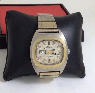 Vintage MIDO MULTISTAR II Ref.39 DD,Cal. AS 2066,17J Automatic,Ca.1970s,Working.