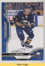 2018-19 Upper Deck Compendium Blue Casey Nelson #497 READ ds4
