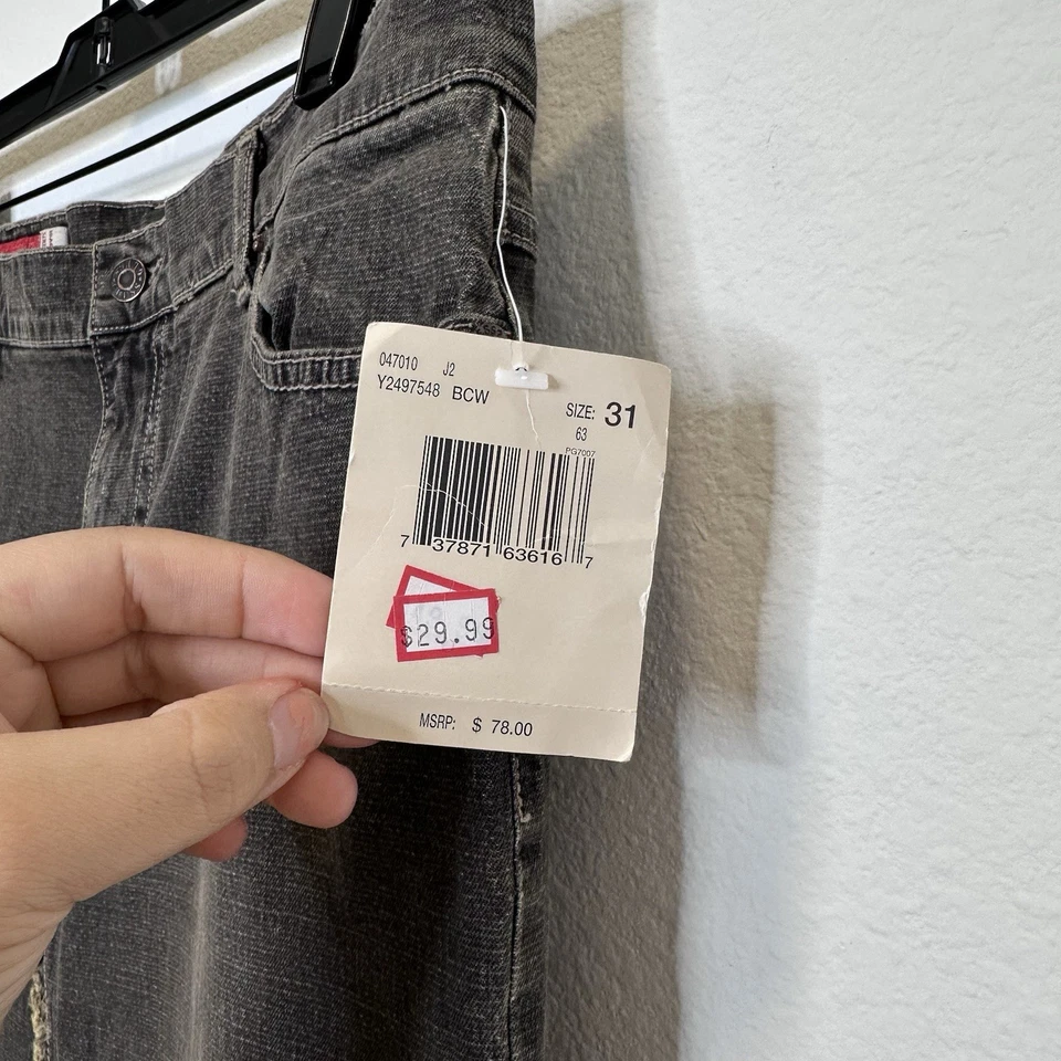 Falda Deadstock Guess Para Mujer 31 Elástica Denim Maxi Encaje Transparente Frontal Abertura Y2K Años 90 Foto 3 de 4