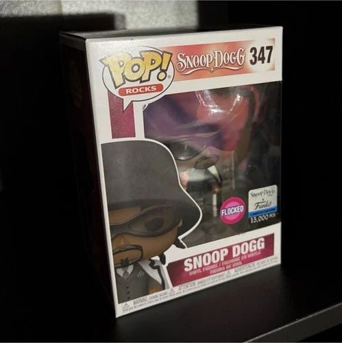 Funko Pop! Rocks Snoop Dogg #347 Flocked Limited Edition Vinyl Figure Funko Shop