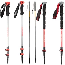 Walking Hiking Trekking Poles Craghoppers Antishock Compact Telescopic Aluminium