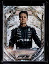 George Russell 2025 Topps Chrome Formula 1 F1 Diamond Anniversary Base