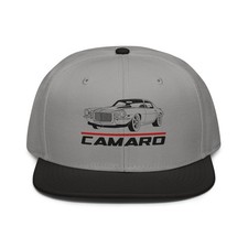 For Camaro 1971 Fans Cap Second Gen Car Snapback Hat Birthday Gift Racing Unisex
