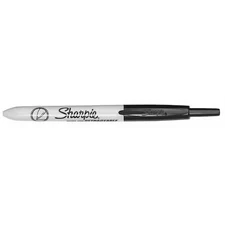 Sharpie 1735801 Permanent Marker, Black, Ultra Fine Tip, Capped, 2 Pk