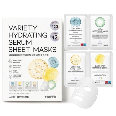 #OOTD Face Mask Korean Skincare for Dry Sensitive Skin | Hydrating, Revitaliz...