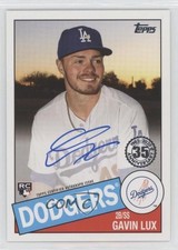 2020 Topps 1985 Topps Baseball Gavin Lux #85A-GL Rookie Auto RC p7m