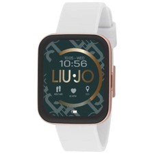 Smartwatch LIU JO LUXURY VOICE SLIM SWLJ092 Silicone White Gold Rose Touchscreen