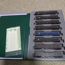 8-car passenger car set brown blue 675338