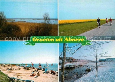 Almere Oostvaardersplassen Bloiend koolzaad Muiderzand Parkwerf