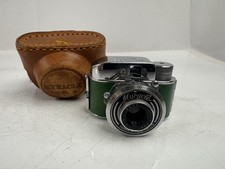 Occupied Japan Myracle Sugaya Model II Subminiature Camera Hope f 4.5 Lens Case