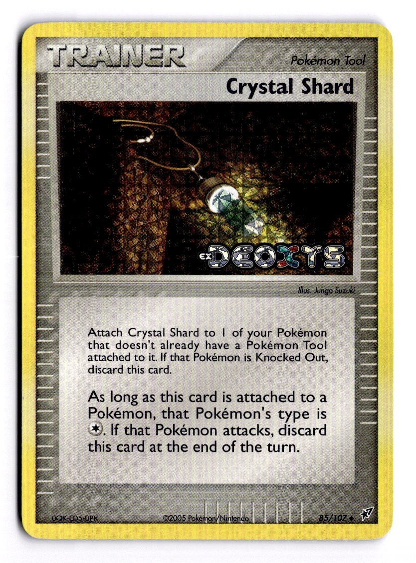 Pokemon EX Deoxys Crystal Shard 85/107 Reverse  Rev Holo Foil A