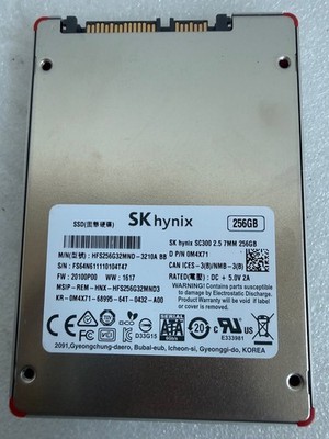 SK hynix SC300 256GB 2.5 SATA III SSD HFS256G32MND-3210A 0M4X71