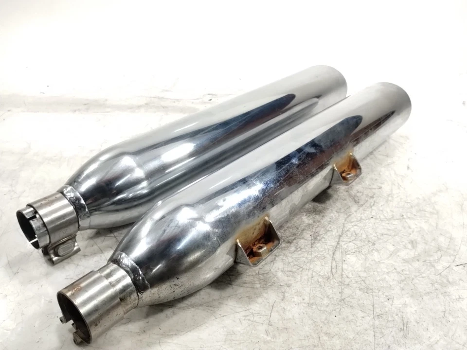 Victory Kingpin Vegas 2006 tubos silenciadores de escape superiores e inferiores Foto 4 de 4