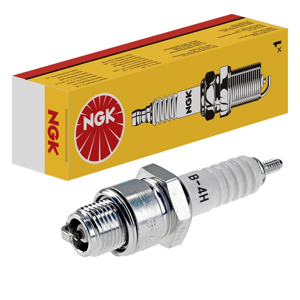 3 Candele di accensione con sede piatta NGK Aftermarket per Kawasaki - Immagine 2