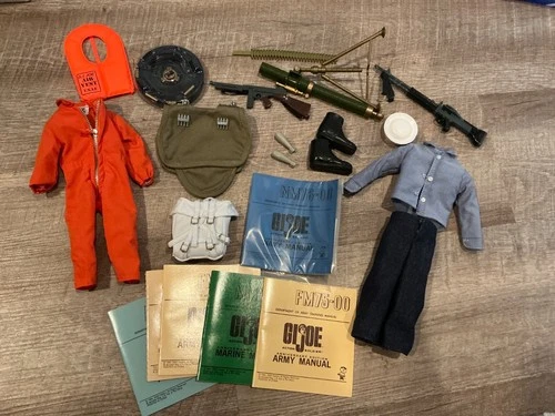 GI Joe lot Uniforms boots Headgear and Misc. Accessories! Timeless 40th 1/6  12